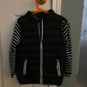 Hannah Anderson boys long sleeve shirt and puffer vest
